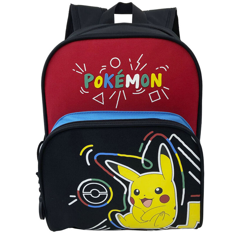 Mochila Pikachu Pokemon 30cm_0