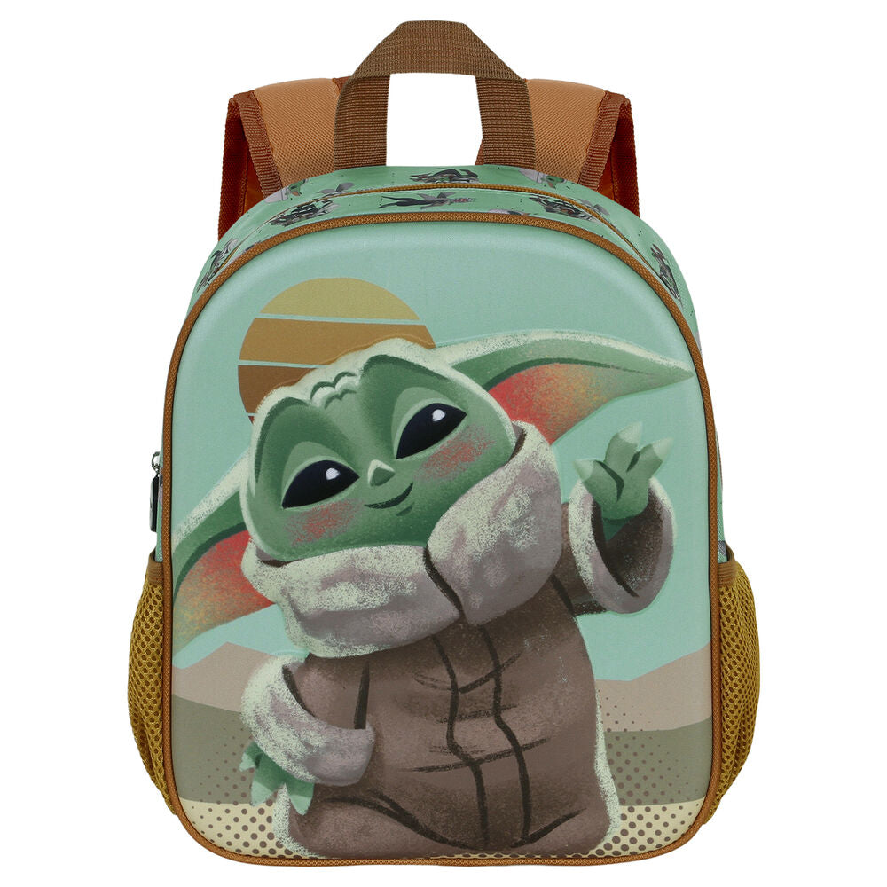 Mochila 3D Say Hi Grogu The Mandalorian Star Wars 31cm_0