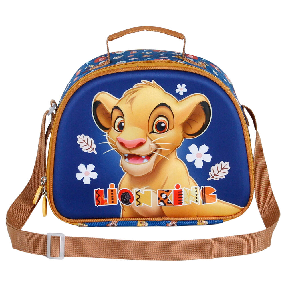 Bolsa portameriendas 3D Little Face El Rey Leon Disney_0