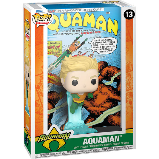 Figura POP Comic Cover DC Comics Aquaman_0
