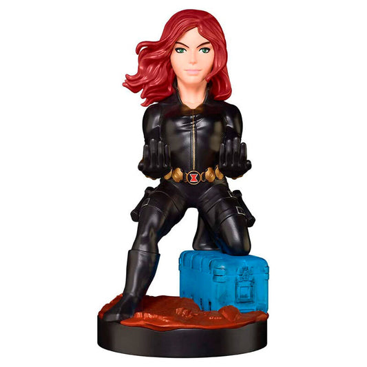 Figura Decorativa Exquisite Gaming / Preto / BLACK WIDOW CABLE GUY_1