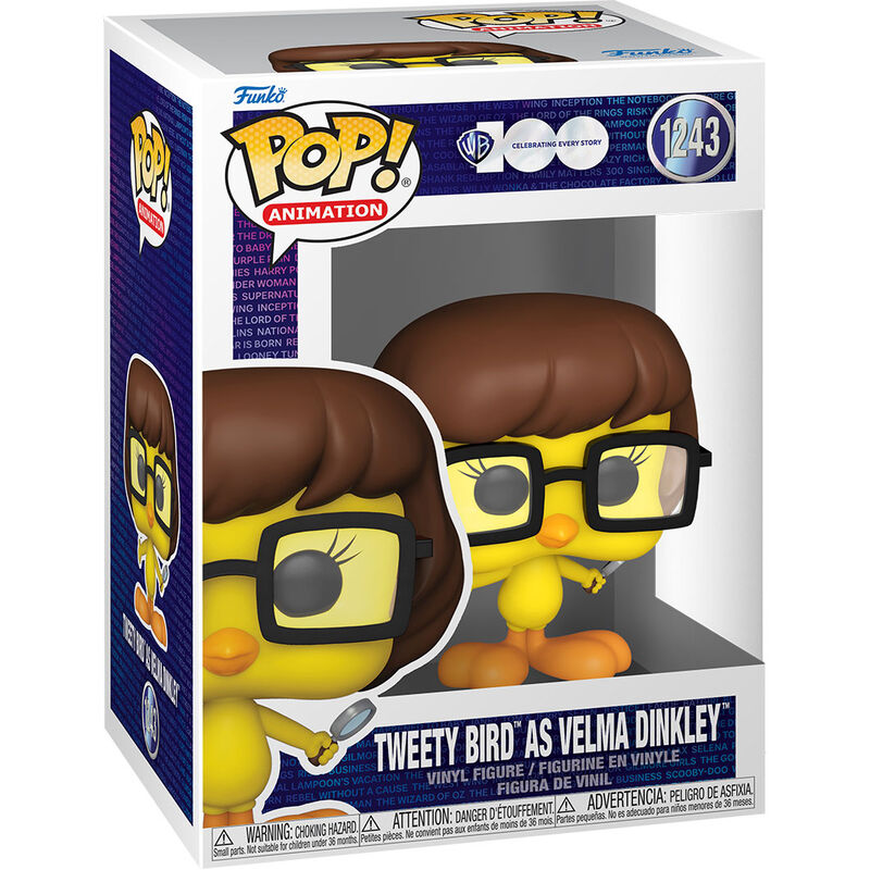 Figura POP Looney Tunes Tweety Bird as Velma Dinkley_0