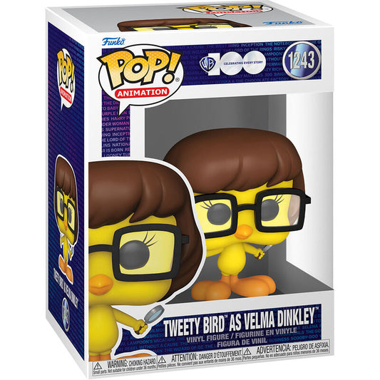 Figura POP Looney Tunes Tweety Bird as Velma Dinkley_0