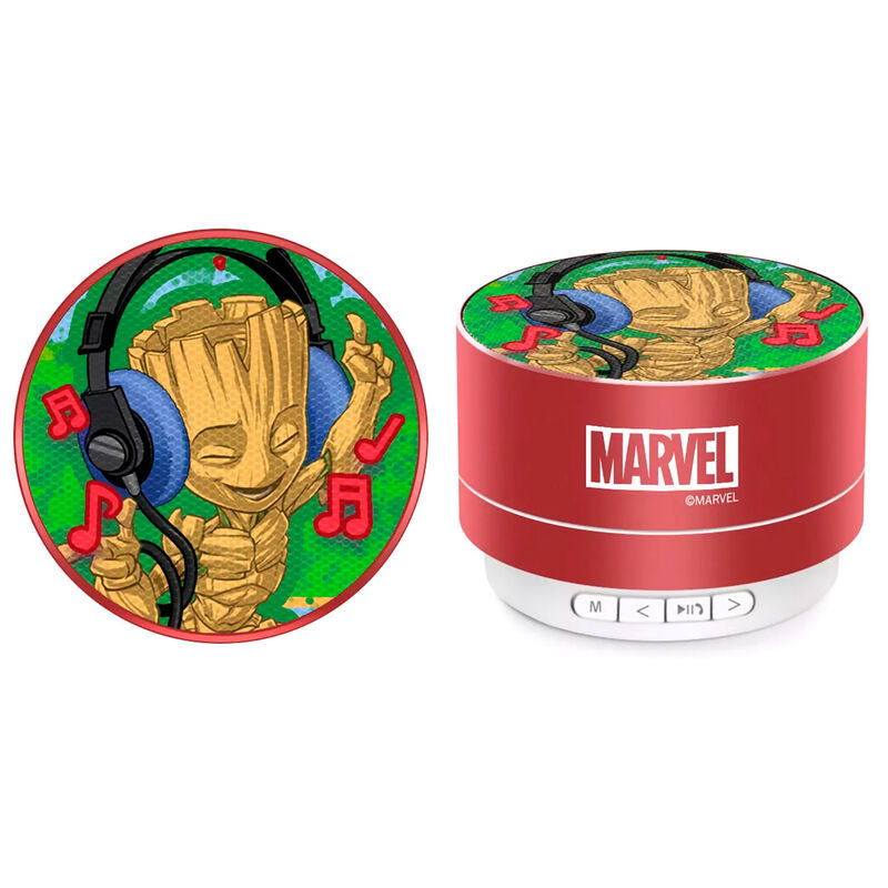 Altavoz portatil inalambrico Groot Guardianes de la Galaxia Marvel_0