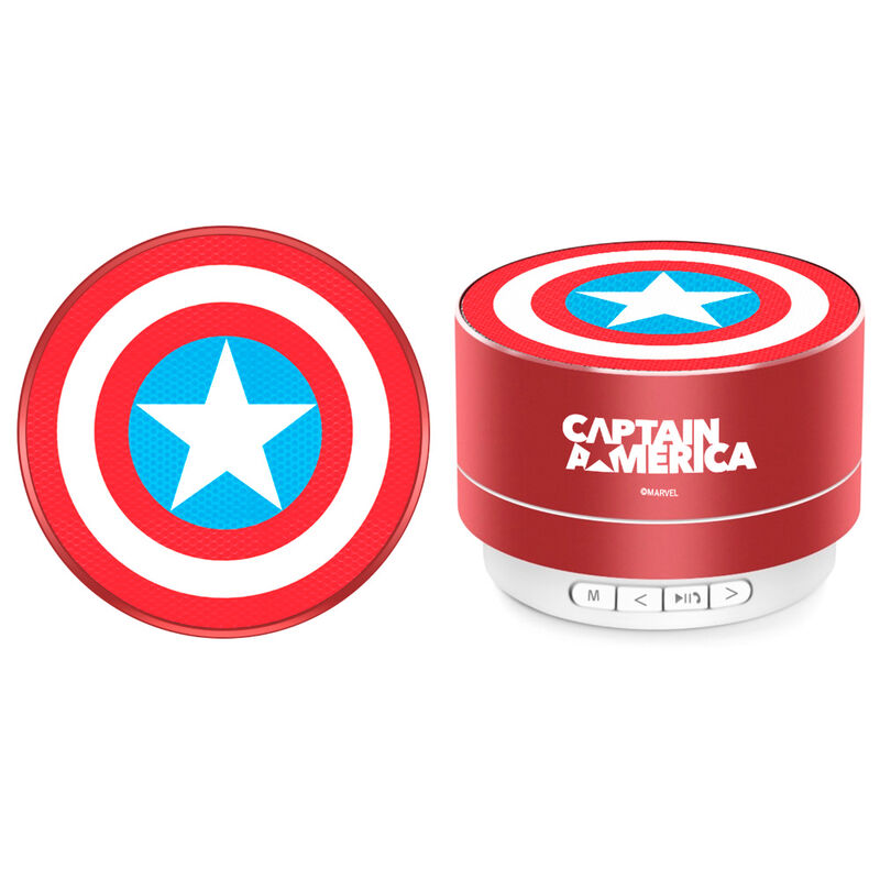 Altavoz portatil inalambrico Capitan America Marvel_0