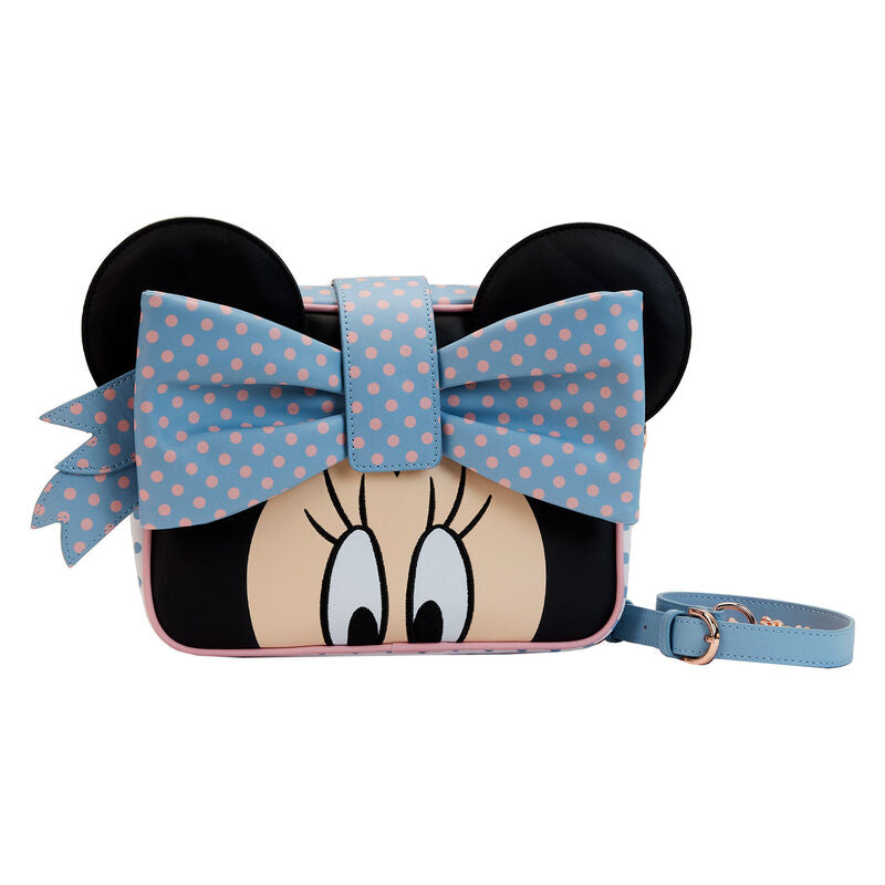 Bolso Pastel Polka Dot Minnie Mouse Disney_0