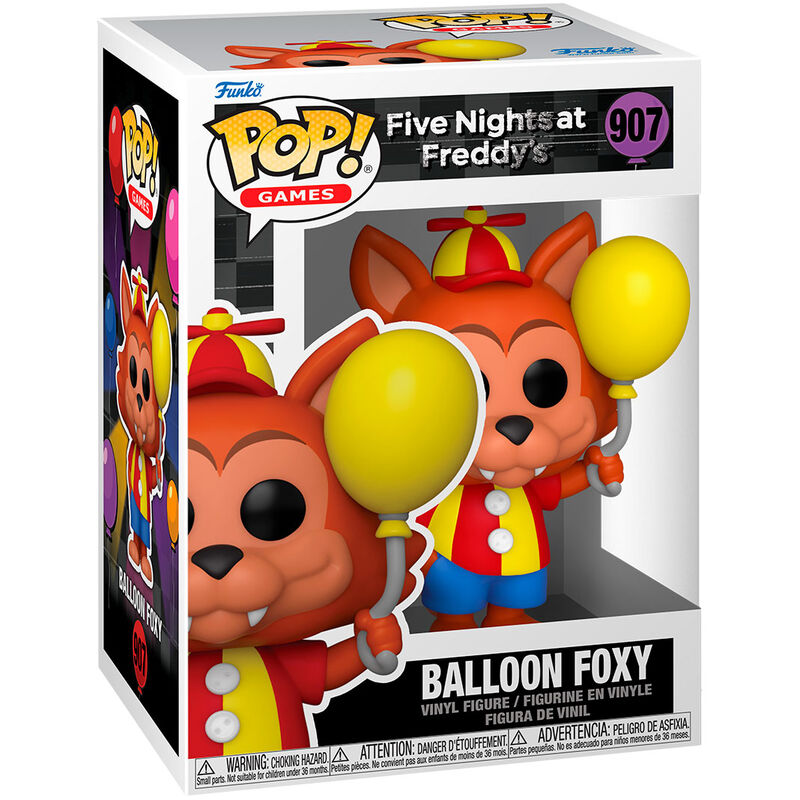 Figura POP Five Nights at Freddys Balloon Foxy_0