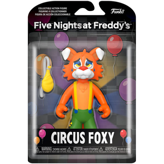 Figura Action Five Nights at Freddys Circus Foxy 12,5cm_0