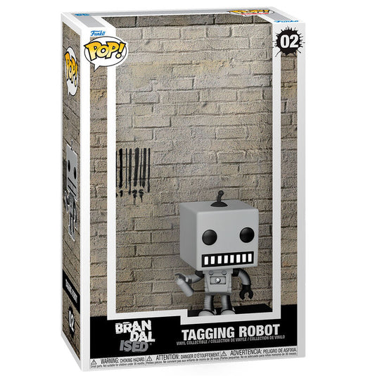 Figura POP Art Cover Brandalised Tagging Robot_0