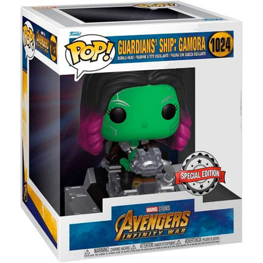 Figura POP Marvel Avengers Infinity War Guardians Ship Gamora Exclusive_0