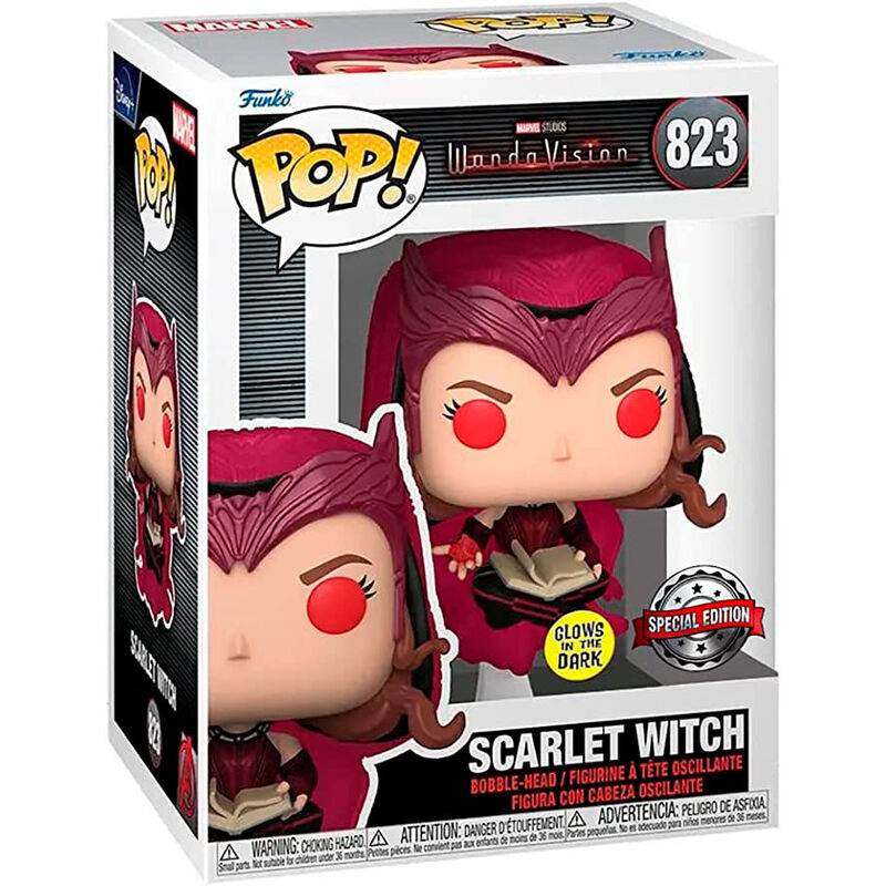 Figura POP Marvel Wanda Vision Scarlet Witch Exclusive_0