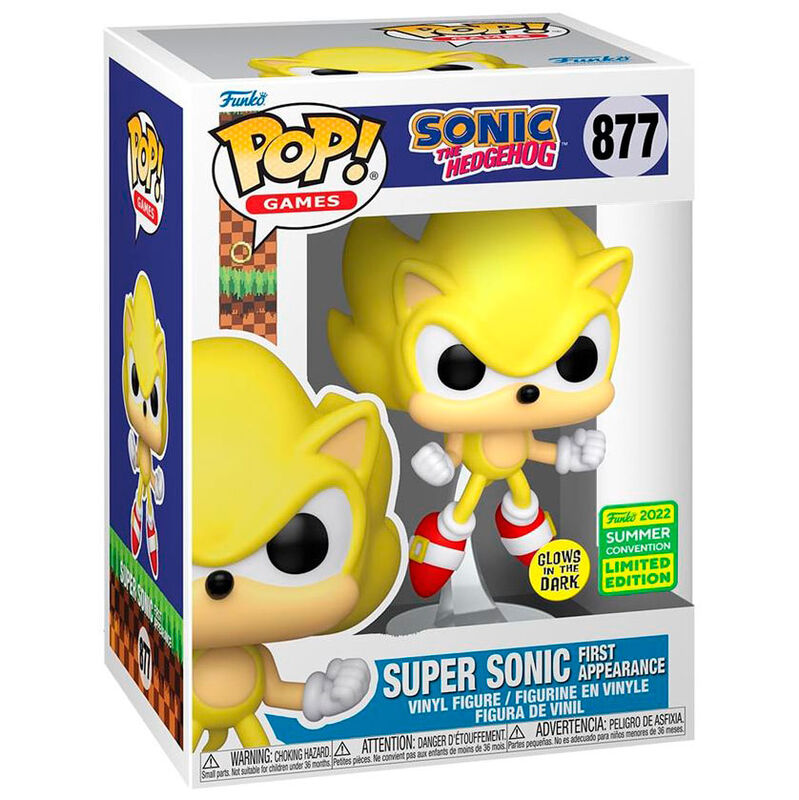 Figura POP Sonic The Hedgehog Super Sonic Exclusive_0