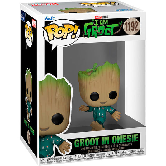Figura POP Marvel I am Groot - Groot in Onesie_0