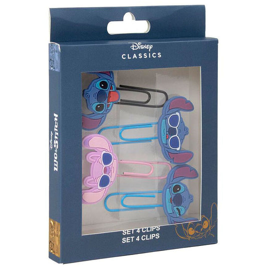 Blister 4 Clips Stitch Disney_0