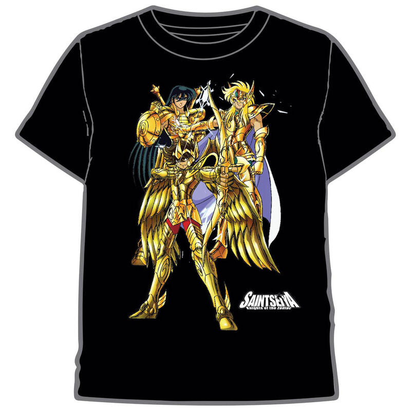 Camiseta Gold Saint Seiya adulto_0