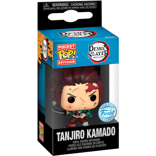 Llavero Pocket POP Demon Slayer Kimetsu no Yaiba Tanjiro Kamado_0