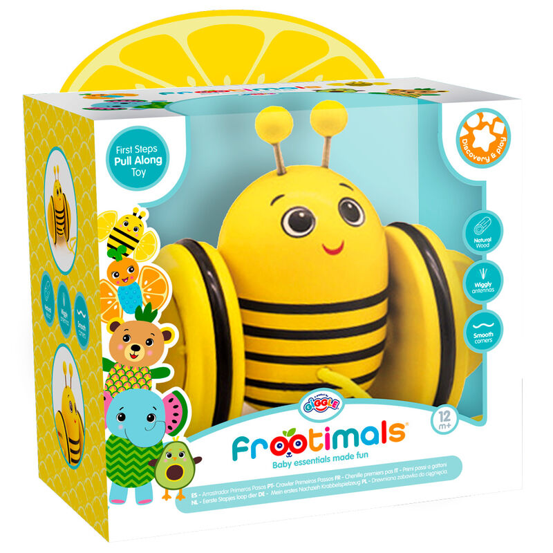 Arrastrador primeros pasos madera Bizzy Lemonbee Frootimals_0
