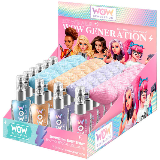 Spray corporal brillantina Wow Generation surtido_0