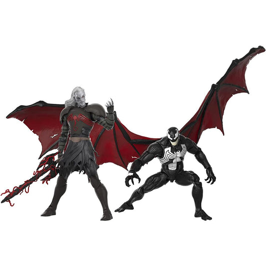 Blister 2 figuras Marvel Knull y Venom King in Black Marvel Legends 15cm_0