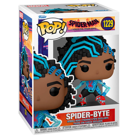 Figura POP Marvel Spiderman Across the Spiderverse Spider-Byte_0