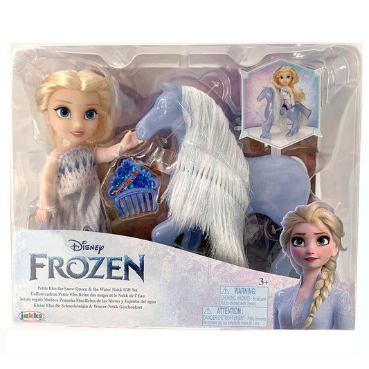 MuÃ±eca Elsa + Nokk Frozen Disney 15cm_0
