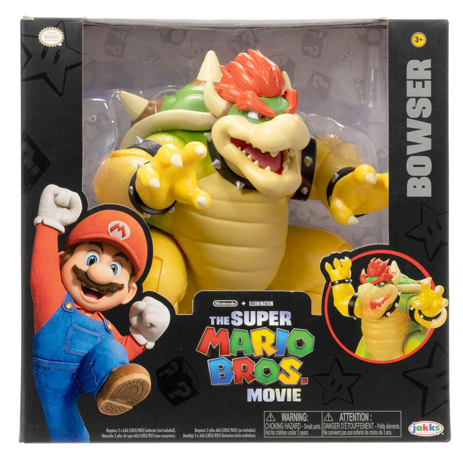Figura Bowser La PelÃ­cula Super Mario Bros 17,5cm_0