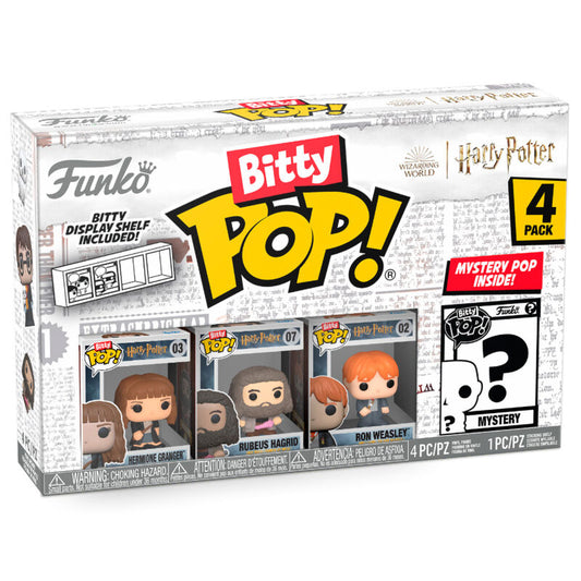 Blister 4 figuras Bitty POP Harry Potter Hermione_0