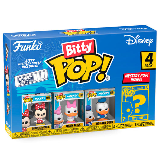 Blister 4 figuras Bitty POP Disney Minnie_0