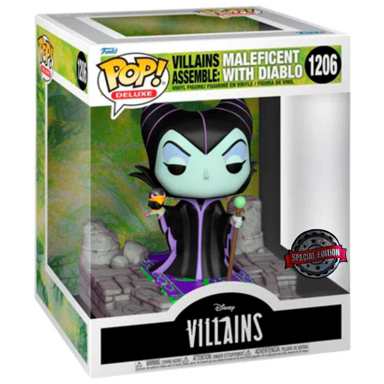 Figura POP Disney Villains Maleficent Exclusive_0