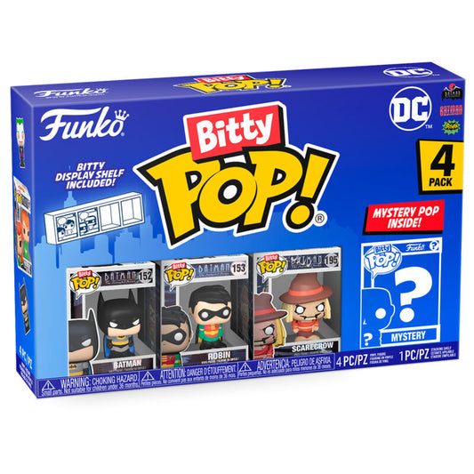 Blister 4 figuras Bitty POP DC Comics Batman_0