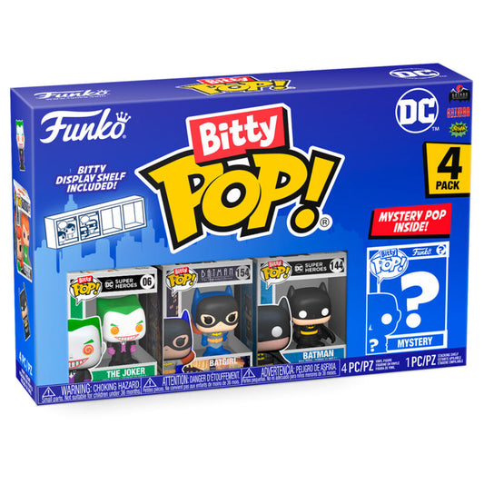 Blister 4 figuras Bitty POP DC Comics The Joker_0