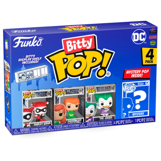 Blister 4 figuras Bitty POP DC Comics Harley Quinn_0