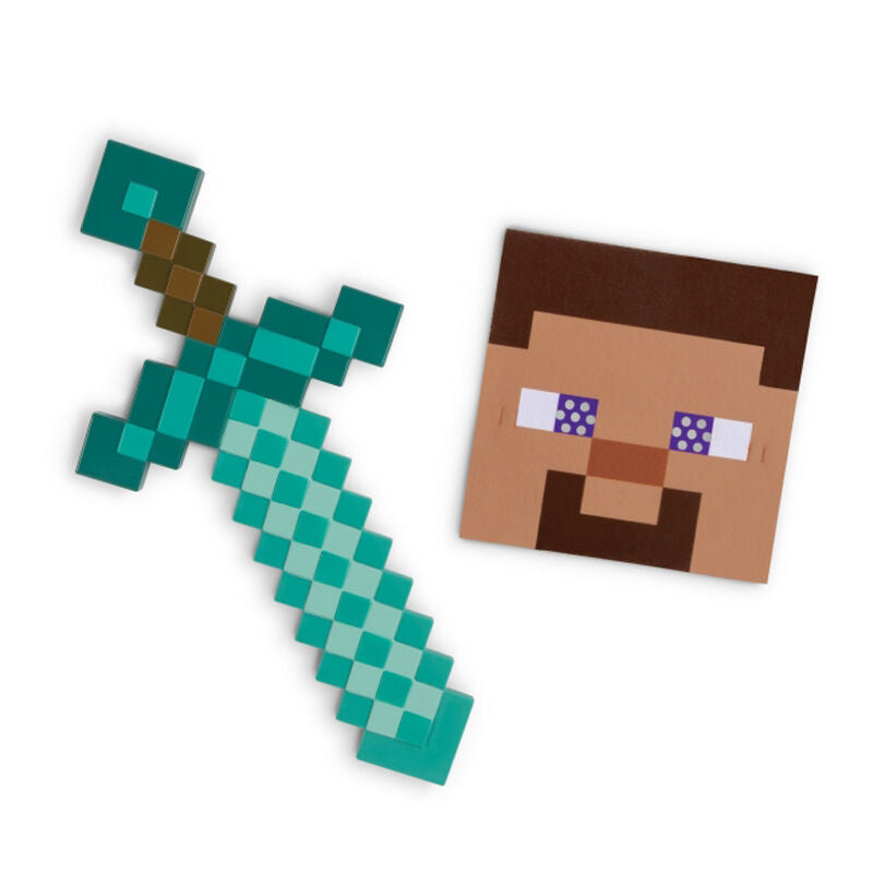 Mascara + Espada Minecraft_0