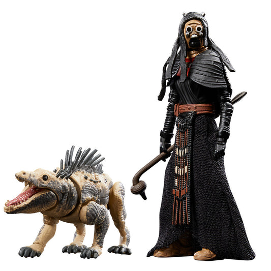Figuras Tusken Warrior & Massiff El Libro de Boba Fett Star Wars 9,5cm_0
