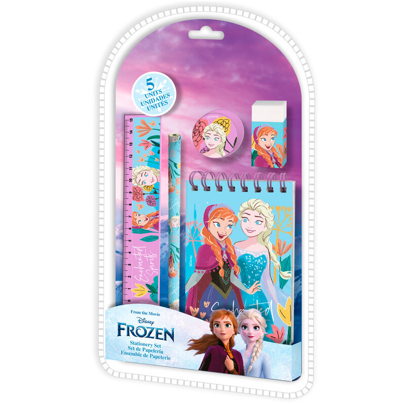 Set papeleria Frozen Disney 5pzs_0