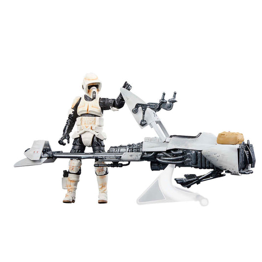 Figura Speeder Bike Scout Trooper & Grogu the Mandalorian Star Wars 9cm_0