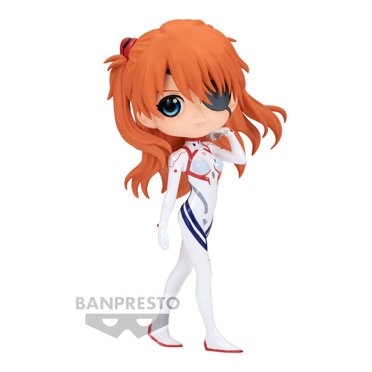 Figura Asuka Shikinami Langley Plugsuit Style Ver. B Evangelion 3.0 Q posket 14cm_0