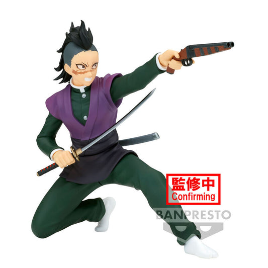 Figura Genya Shinazugawa Vibration Stars Demon Slayer Kimetsu no Yaiba 12cm_0