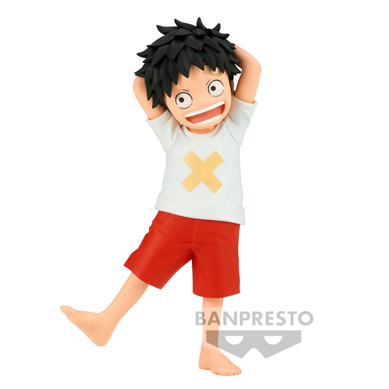 Figura Monkey D Luffy Children The Grandline Series Film Red One Piece 12cm_0