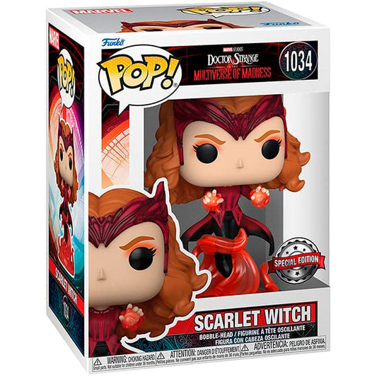 Figura POP Marvel Doctor Strange Multiverse of Madness Scarlet Witch Exclusive_0