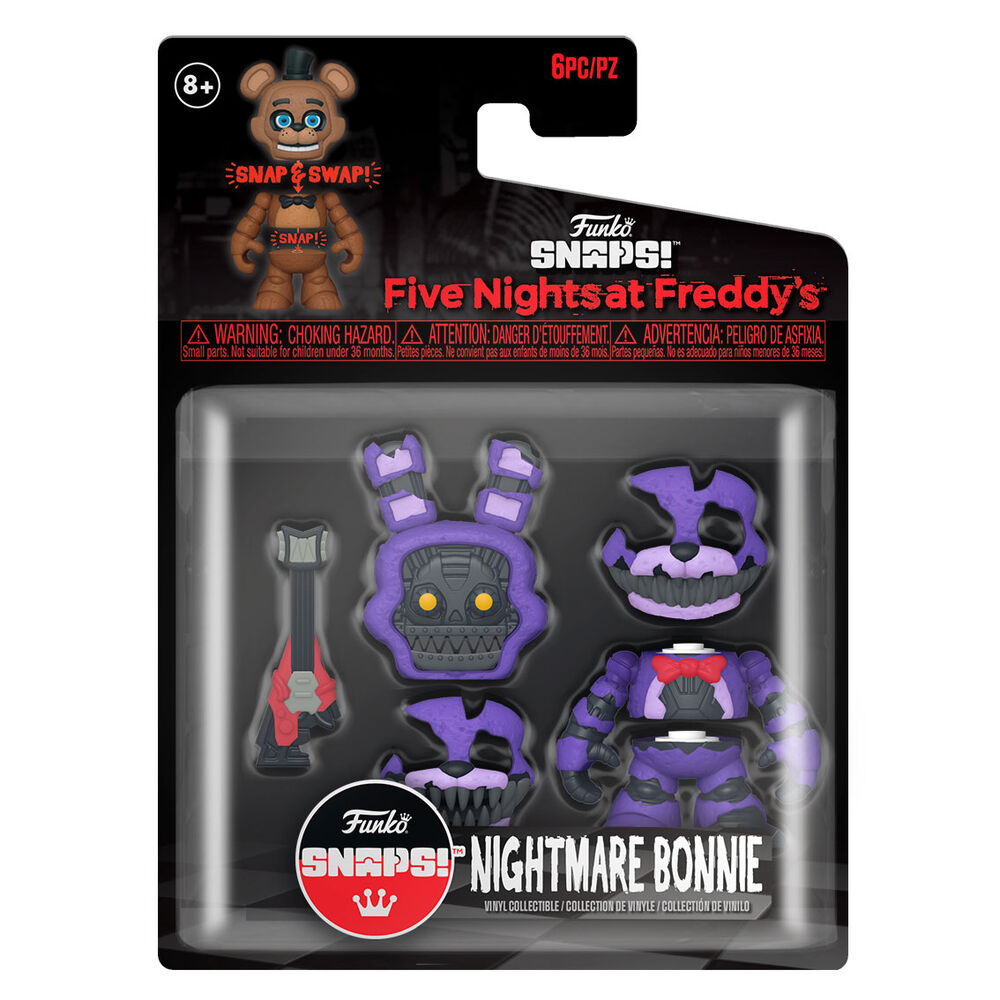 Figura Snaps! Five Nights at Freddys Nightmare Bonnie_0