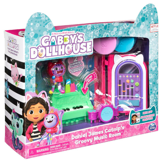Gabby''s Dollhouse Deluxe Room â€“ Groovy Music Room, Kulisse_0