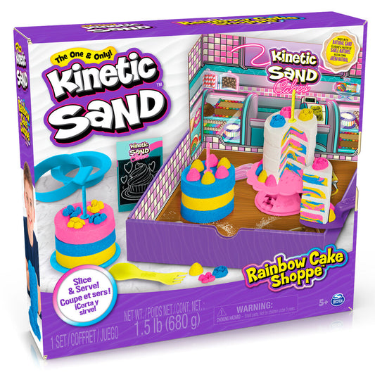 Set Rainbow Cake Shoppe Kinetic Sand_0