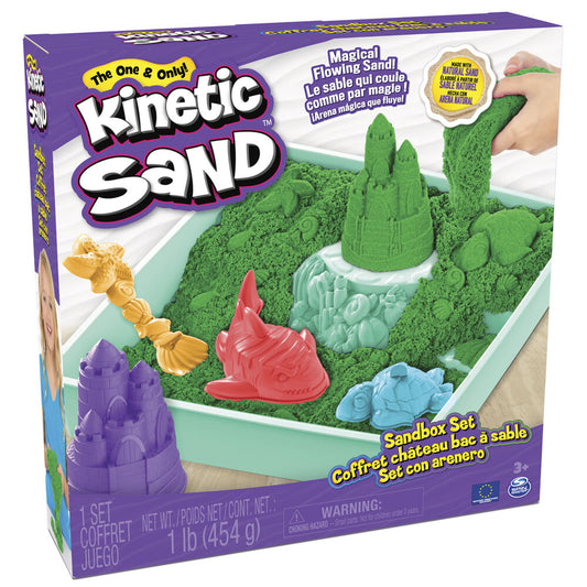 Kinetic Sand - Sandbox Set grÃ¼n, Spielsand_0
