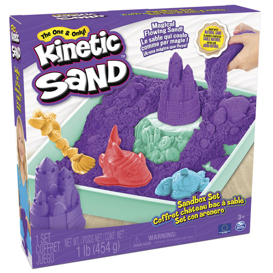 Kinetic Sand - Sandbox Set lila, Spielsand_0