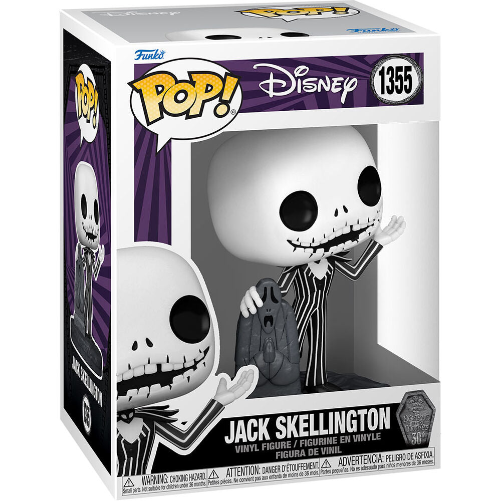 Figura POP Disney Pesadilla Antes de Navidad 30th Anniversary Jack Skellington_0