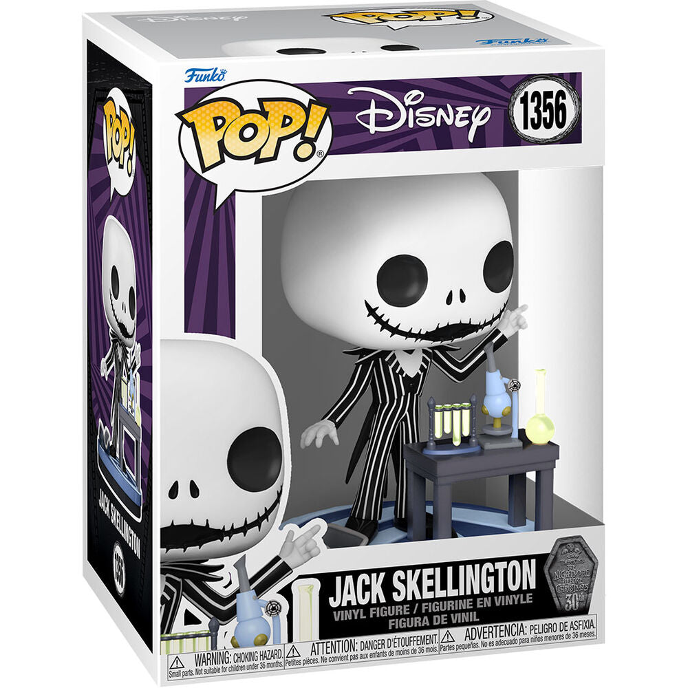 Figura POP Disney Pesadilla Antes de Navidad 30th Anniversary Jack Skellington_0