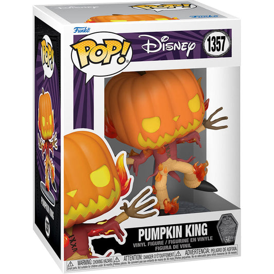 Figura POP Disney Pesadilla Antes de Navidad 30th Anniversary Pumpkin King_0
