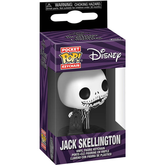 Llavero Pocket POP Disney Pesadilla Antes de Navidad 30th Anniversary Jack Skellington_0