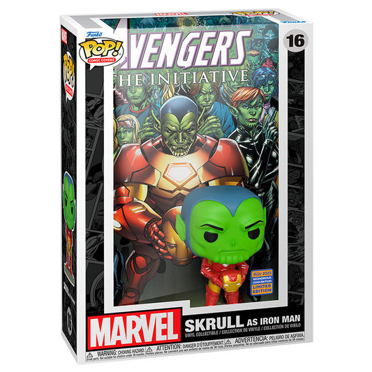 Figura POP Album Marvel Los Vengadores Avengers Skrull as Iron Man Exclusive_0